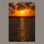 Deep Orange Sunset Poster posters
