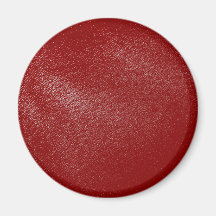 Deep Red Leather Look Fridge Magnets