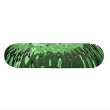 Deep Sea Emerald Waves Skateboard Decks