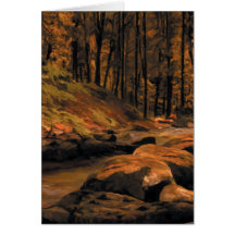 Deep Woods Greeting Card