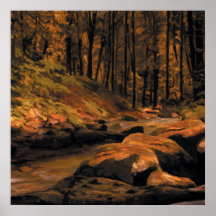 Deep Woods Poster