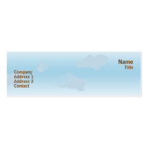 Deer Heaven - Skinny Business Card Templates