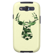Deer Hunting Camo Buck Galaxy SIII Cases