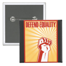 Defend Equality Pinback Buttons