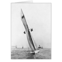 Defender 1895 greeting cards