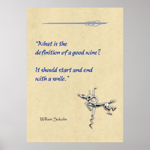 Definition of Wine Poster