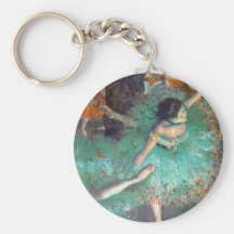 Degas - The Green Dancers Keychains