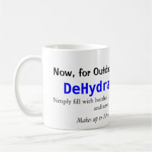 DeHydrated Water Mug.