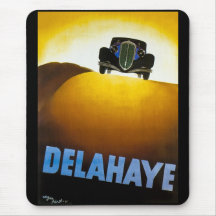 Delahaye - Vintage Advertisement Mousepads