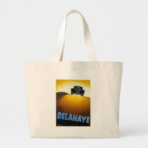 Delahaye - Vintage Advertisement Tote Bag