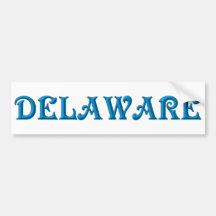 Delaware Bumper Sticker