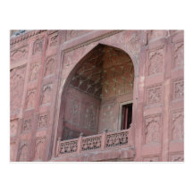 delhi fort balcony post cards