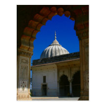 delhi fort dome archway post cards