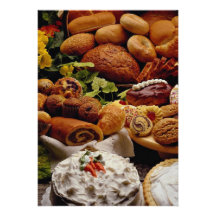 Delicious Holiday cookies and breads Personalised Invitation