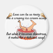 Delicious Love Fridge Magnets