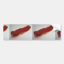 Delicious Sirloin strip Bumper Stickers