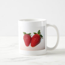 Delicious strawberries coffee mug