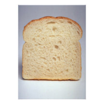Delicious White bread Custom Announcements