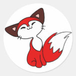 Delightful Fox Stickers