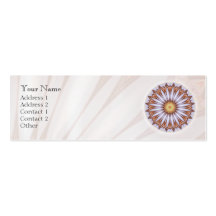 Delightful Mandala - Profile Business Card