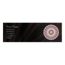 Delightful Mandala - Profile Business Card