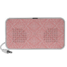 Delightful pinkish modern floral speaker