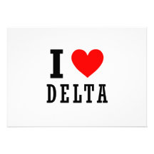 Delta, Alabama Custom Invitations