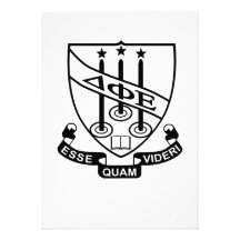 Delta Phi Epsilon Shield Announcements
