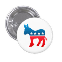 Democrat Button