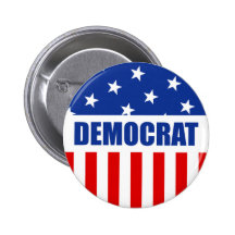 Democrat Button