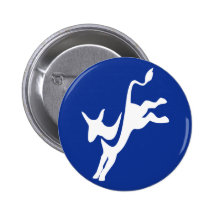 Democrat Donkey Button