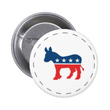 Democrat donkey pins