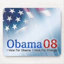 Democrat Obama gear Mouse Mats