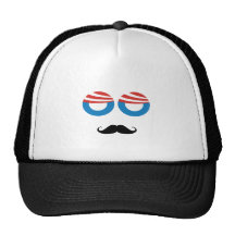 Democratic Man - Moustache You A Question Trucker Hat