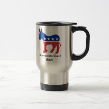 Democrats like it black mugs