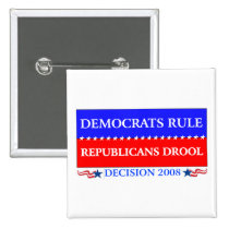 democrats rule button buttons