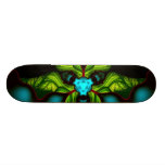 Demon Shadows – Emerald and Yellow Mask Skate Boards