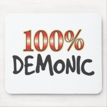 Demonic 100 Percent Mousepad