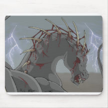 Demonic Horse Mousepad