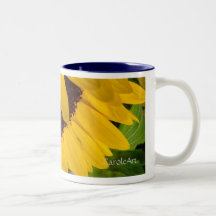 Demure Sunflower 2. Coffee Mugs