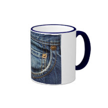 Denim - Blue Jean Pocket Coffee Mug