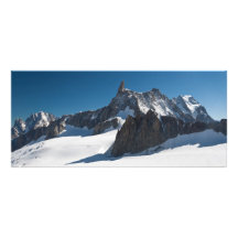 Dent du Geant - Mont Blanc Rack Card Template