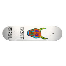 *DENT*SKUL SKATE BOARD DECK