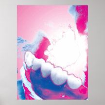 Dental art poster