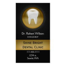 Dental businesscards with appointment card business card template