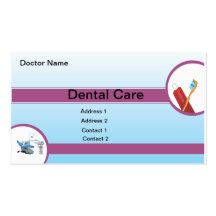 DENTAL CARE BUSINESS CARD