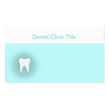 Dental clinic business card