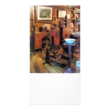 Dental Office With Drill Personalized Photo Card
