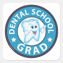 Dental School Graduation Sticker