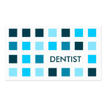 DENTIST (mod squares) Business Card Templates